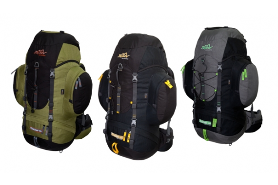 Trekkingrucksack / Wanderrucksack TASHEV TRACKER 55 + 8 vollständig aus CORDURA®