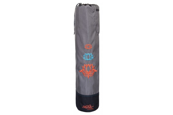 Yogatasche Tashev Lotus Yogamattentasche Yoga-Bag (Orange-Blau)