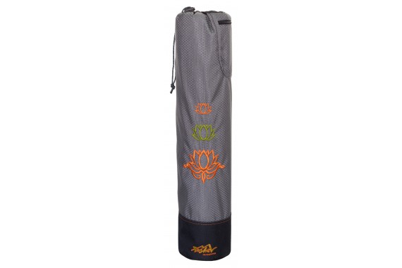 Yogatasche Tashev Lotus Yogamattentasche Yoga-Bag (Orange-Grün)