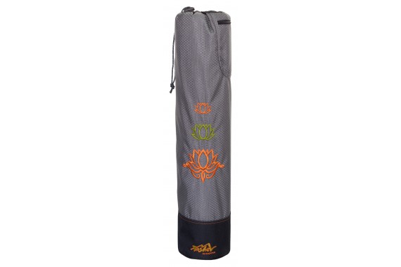 Yogatasche Tashev Lotus Yogamattentasche Yoga-Bag (Orange-Grün)