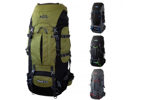 Trekkingrucksack Mount 60 + 10 aus Cordura