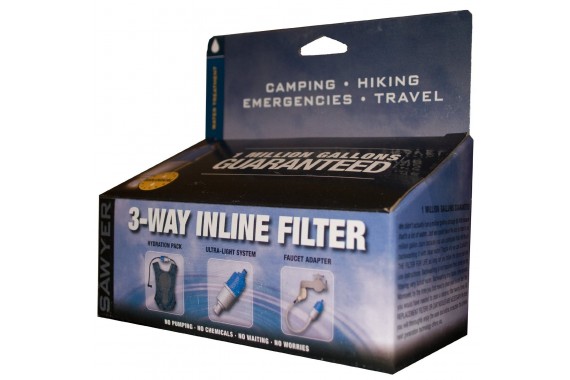 Sawyer SP122 3-Way Inline Wasserfilter 
