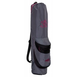 Yogatasche TASHEV OM Yogamattentasche Yoga-Bag (Grau-Pink)