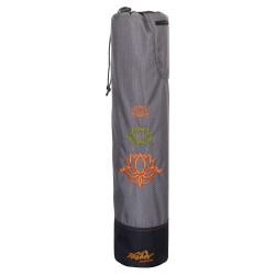 Yogatasche Tashev Lotus Yogamattentasche Yoga-Bag (Orange-Grün)