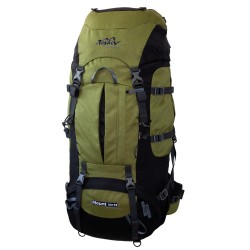 Trekkingrucksack Mount 60 + 10 aus Cordura (Grün)